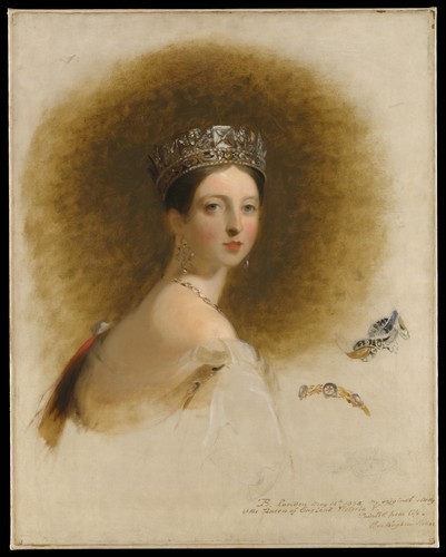 thomas-sully: Queen Victoria, Thomas Sully, 1838, American Paintings and SculptureBequest of Francis