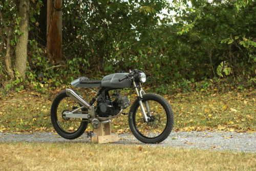 XXX caferacerpasion:  Moped Cafe Racer| www.caferacerpasion.com photo