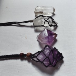 theproserpina:  Caged crystals (ฮea) at THE OCCULT EMPORIUM   THEOCCULTEMPORIUM.BIGCARTEL.COM WORLDWIDE SHIPPING!