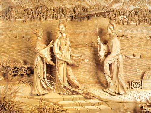 orientallyyours: More examples of Dongyang wood carving reliefs via: 枫林晚居 blog