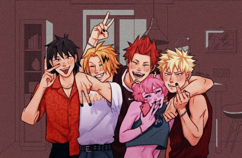 miin03:

I present to you the ultimate BAKUSQUADThese dorks sure are my favs XD 