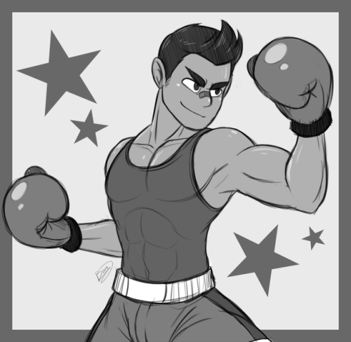 a quick little mac I drew while waiting for the ninty direct <3