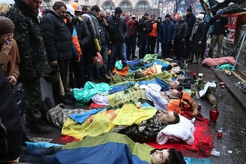 “They draped the bodies in a Ukrainian flag. They were young men, possibly in their mid 20s&rd