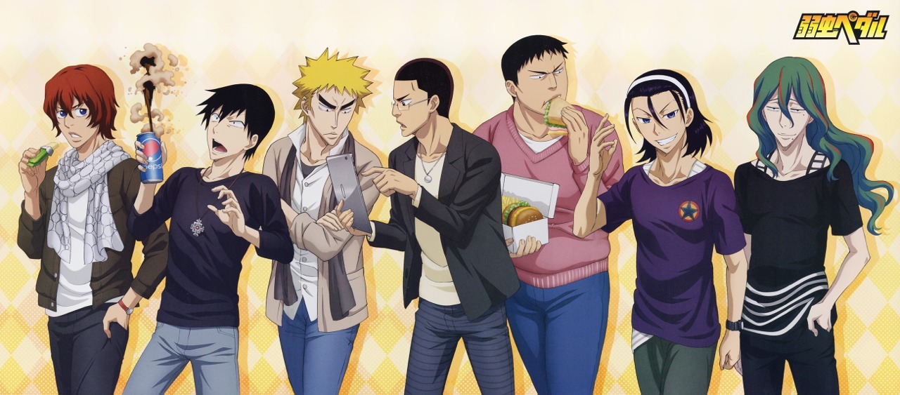 ss-senpai:  Yowamushi Pedal: Daily clothes ^_^