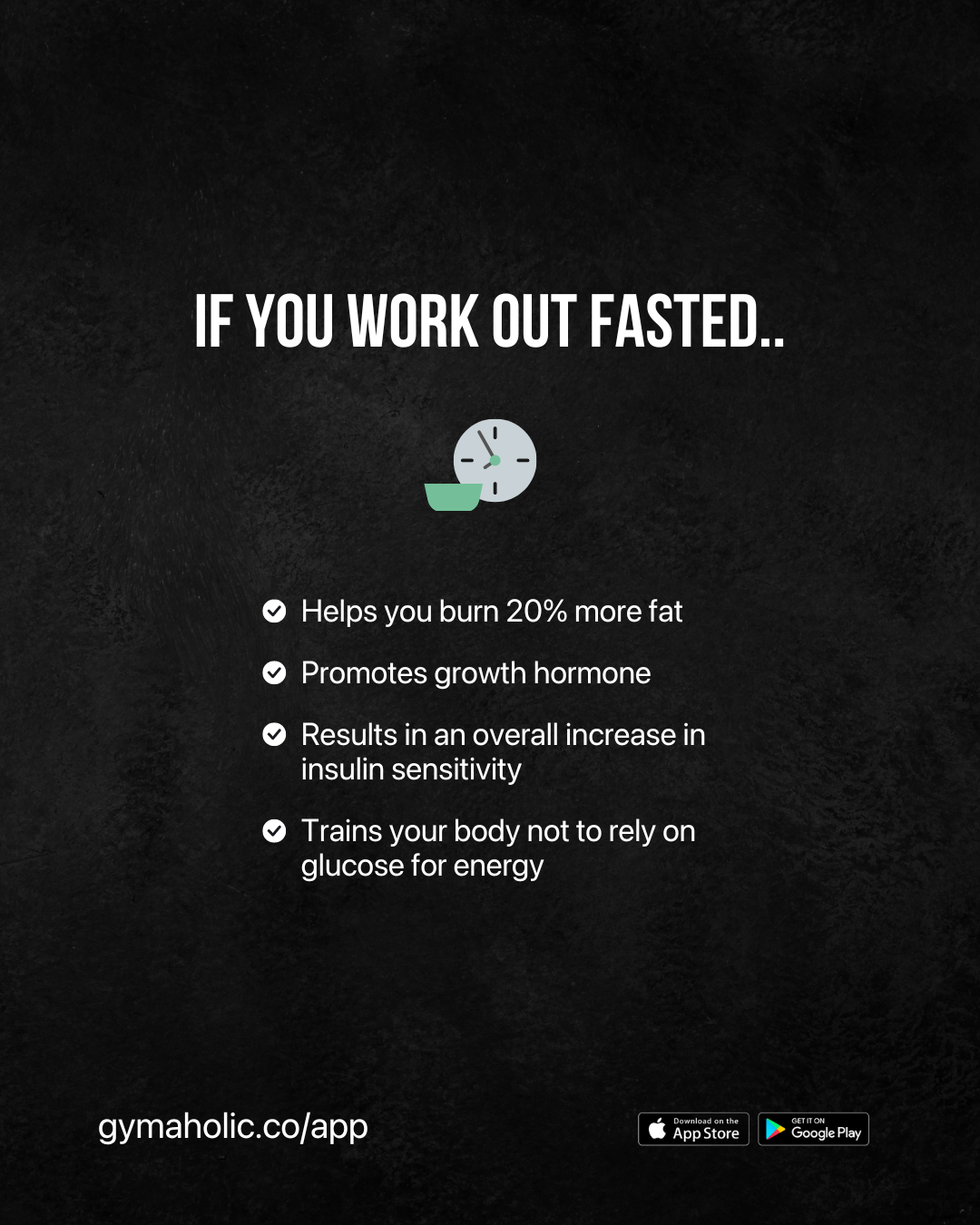 If You Work Out Fasted