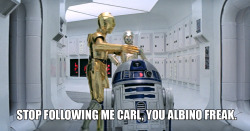 aardwolfpack:  C-3PO and U-3PO were the same