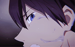 tobioskageyama:  Gif request meme: Free! + most heartbreaking scene ↳ requested by anonymous