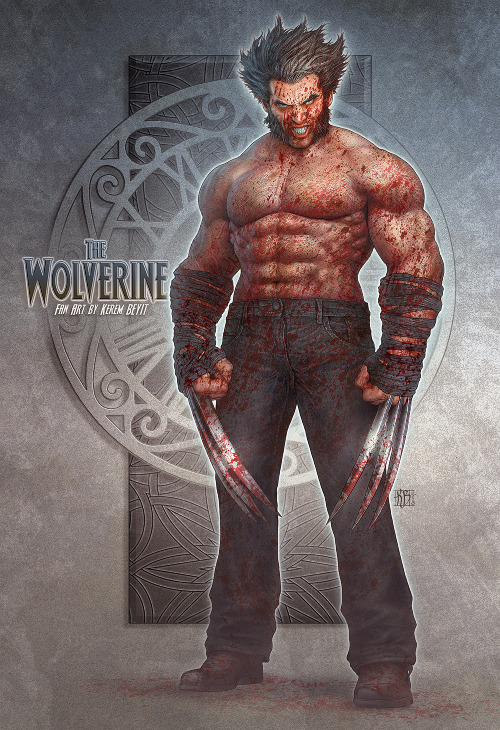 WOLVERINE Fan Art by kerembeyit