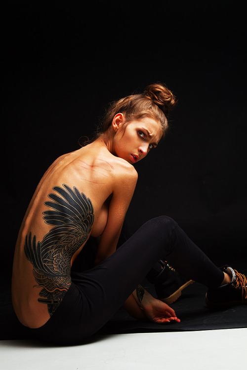 tattoosngirls:  Kristina Hush Hush from Russia (Family Ink Studiohttps://i.instagram.com/familyinktattoo/) 