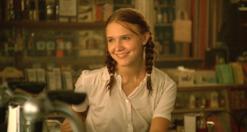 princesshaze:Dolores Haze awaiting her ice cream soda in Lolita 1997 