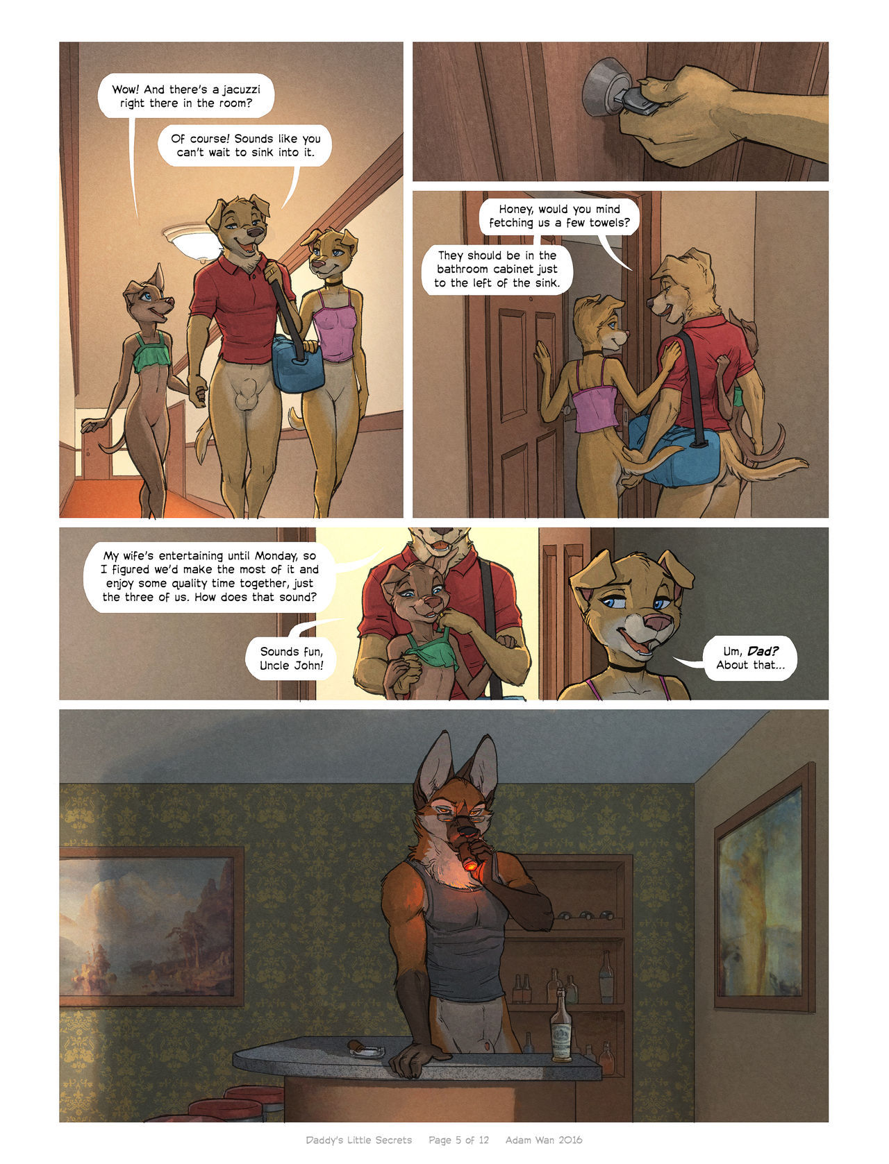 bigbadwolfyiffs:  Incest isn’t really my thing but this comic was too insanely