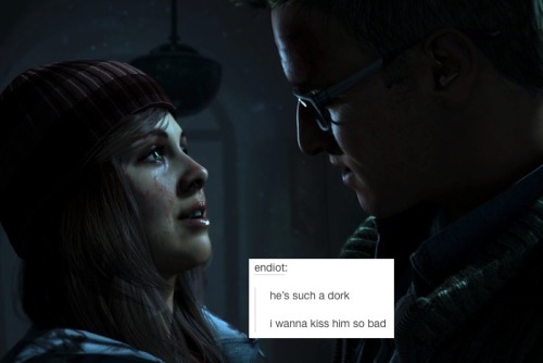 Porn Pics jennifero77:  Until Dawn + text posts. How