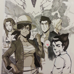 Misterunagi:  More Korra Book Signing Drawings For Friends!  Legend Of One Piece