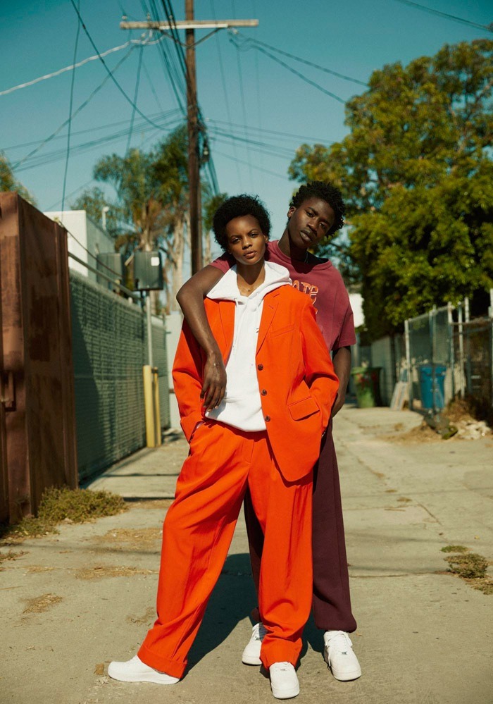 pocmodels: Najiyah Imani  &amp;      Cheikh Tall           by Camilla Armbrust