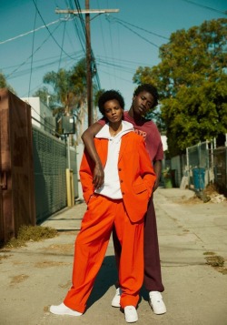 pocmodels: Najiyah Imani  &amp;      Cheikh Tall           by Camilla Armbrust  