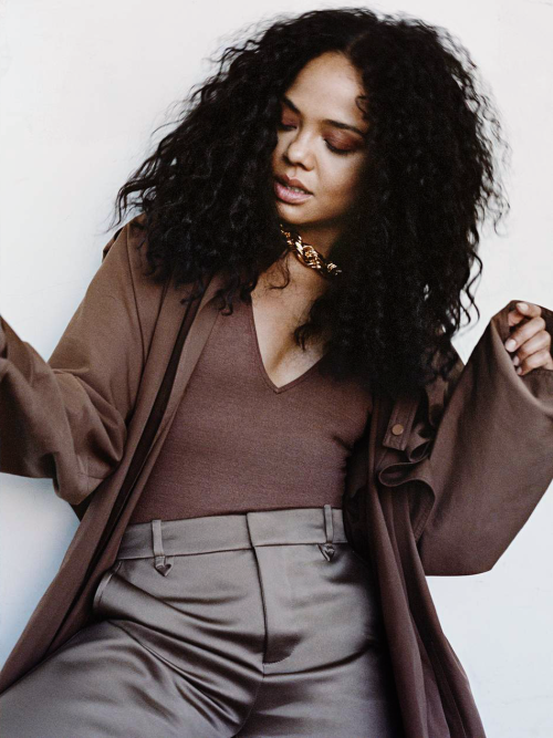 XXX thequeensofbeauty: Tessa Thompson by Shaniqwa photo