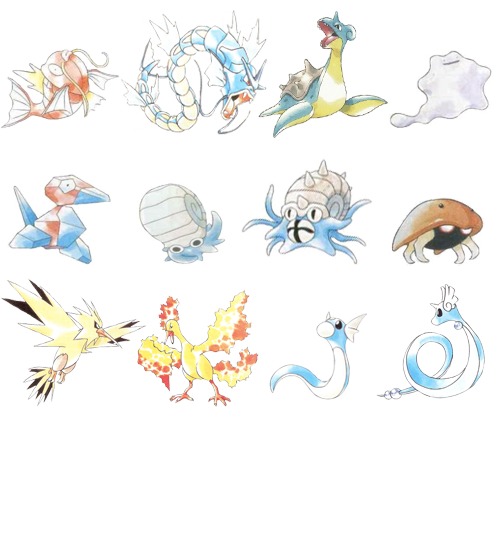 gym-leader-dan:  h0ppip:  Ken Sugimori’s Original artwork for the first 151 Pokemon (Gen 1 debuted February 27, 1996) Happy 19th Anniversary Pokemon!   I was 6 years old… and I still love the games.
