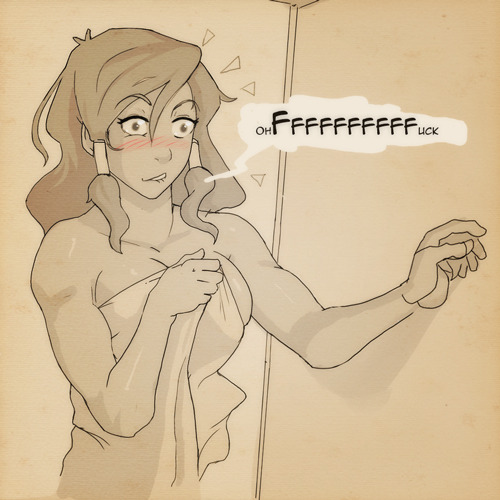 owlerart:  Asami secretly likes to dress up in korra’s clothes and roleplay as