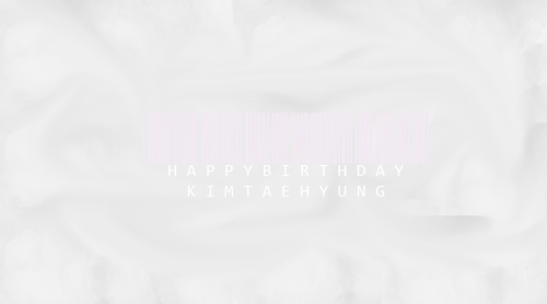 soukjins:Happy Birthday Taehyung!!!(x)