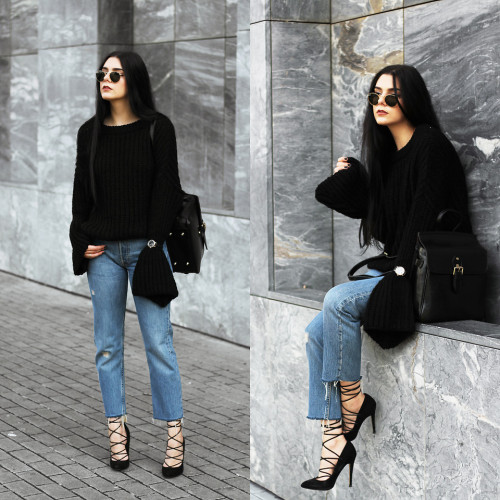 Chunky flare sweater (by Holynights Claudia)