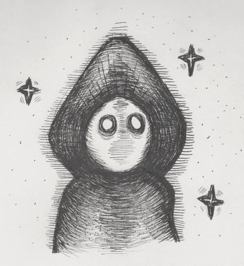 flatwoods monster, based off sketch by fred may