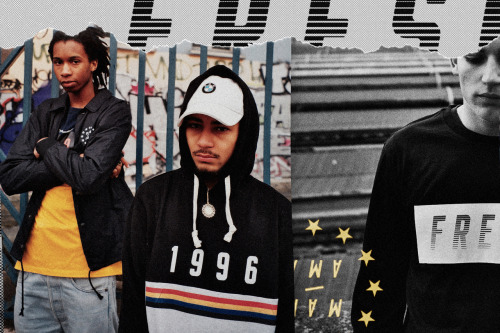 MAMAMA Spring/Summer “96 Posse” collectionAn independant clothing brand based established in Paris i