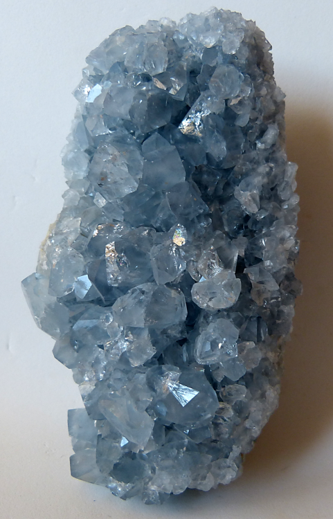 rockon-ro:CELESTITE (Strontium Sulfate) crystals from Bombetoka Bay, Mahajanja, Madagascar.