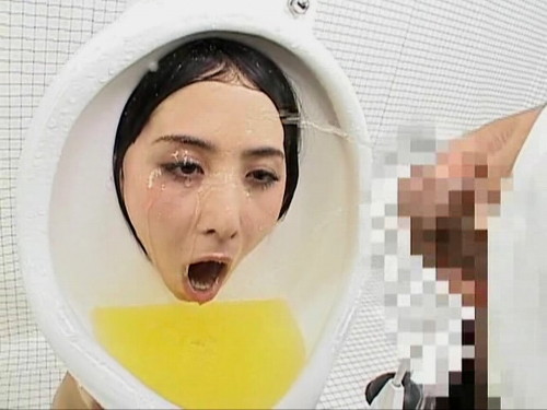 Porn Pics Japanese human urinal