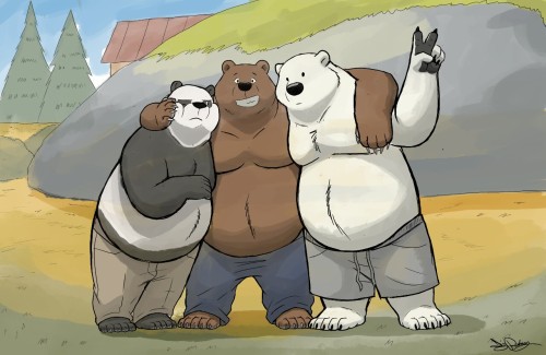 rodneybear:  We bare bears fanart 