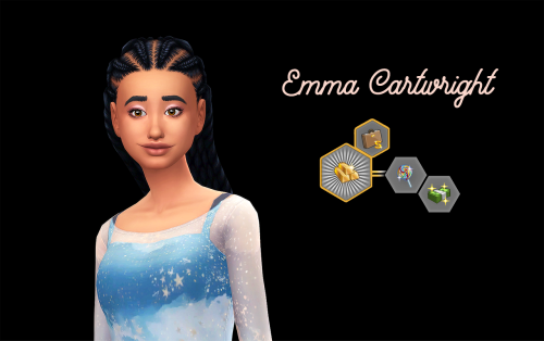 They’re so big now! Annie rolls the Jealous trait and the Popularity aspirations while Emma ro