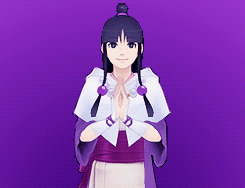 kaiba-cave:Maya Fey in Ace Attorney: Spirit of Justice Credit (Please don’t remove.)