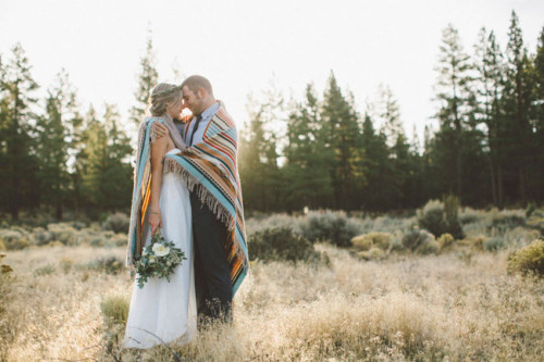 What&rsquo;s better than a mountain side elopement? Not much! Photographed by Victoria Carlson Photo