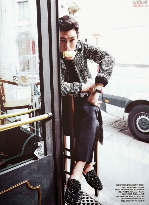 criticalshot819:  2014 November T.O.P VOGUE   Please indicate the source, when you are reuploading on other sites. :)