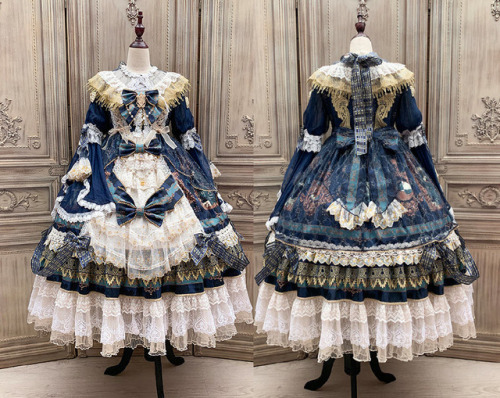 scrunchiiez:lolita-wardrobe:New Release: Angel’s Heart 【-The Princess’s Dream-】 Lolita Tea Party Dre