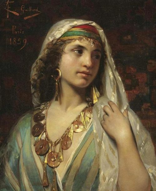 lesfressange:                                 Atelier de Lesfressange (Series XVII) 1. Femme de  Algérie    by Frederick Arthur Bridgman 2.  Young Turkish Woman Theodoros Ralli - 1879  3.  The Woman from Constantinople,