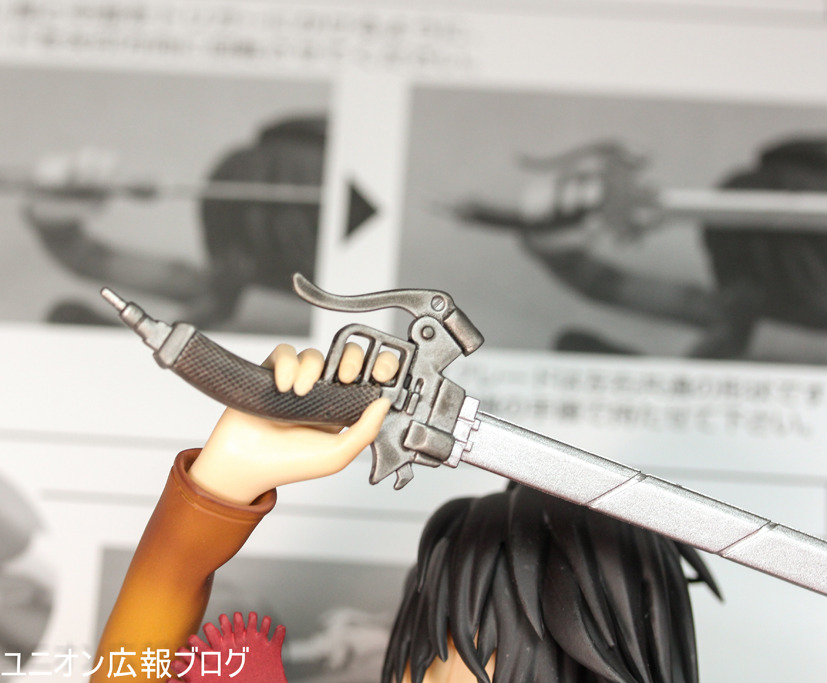 Union Creative has released more images of its 2nd Mikasa Hdge No. 5 figure, which