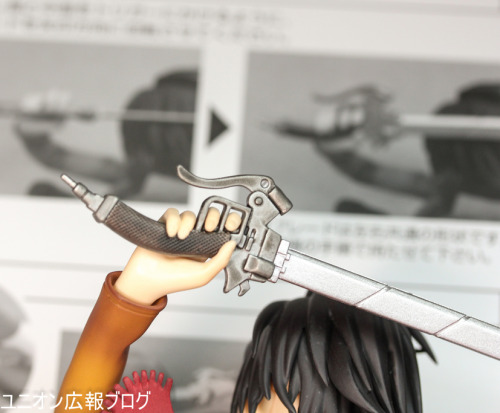 Union Creative has released more images of its 2nd Mikasa Hdge No. 5 figure, which was released late last year!Release Date: November 20th, 2015Retail Price: 14,500 Yen