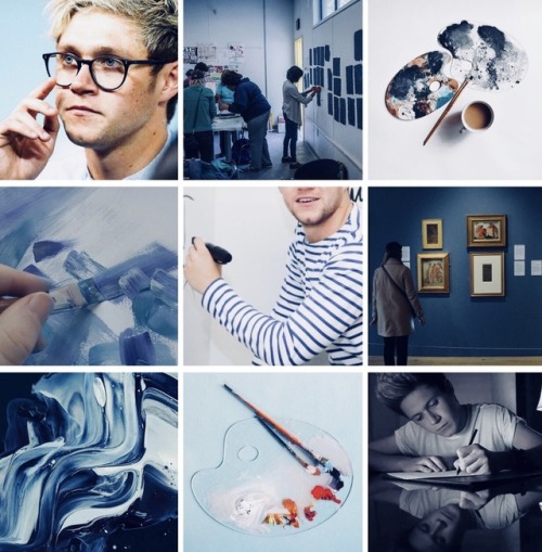 Moodboard: Art Student Niall
