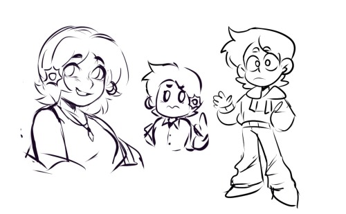 Random Sketch Dump Because I Can And Because Commissions Consume All My Time For Any Lmk Art.