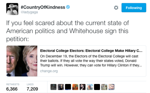 mamanicured:   “On December 19, the Electors of the Electoral College will cast their ballots.