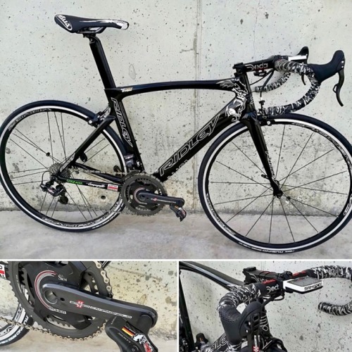 Tour Tech Tuesday: The Gorilla’s training ride alloy clinchers and all. Ridley