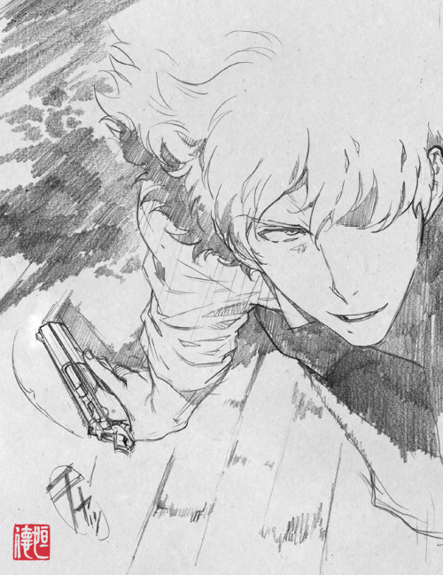 as-warm-as-choco:  Cowboy Bebop by Tsunenori Saito (斎藤 恒徳) 