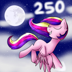 ask-fillyprincesscadence:  250 followers! What a milestone! Seriously, I can’t thank you all enough! I can’t think of a way to thank you, so I thought this might do. I spent about 8 hours on this.Honestly though, I seriously never thought I’d even