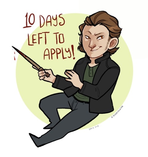 gabrielzine: There are only 10 days left to apply to The Trumpeter! Applications will remain open u