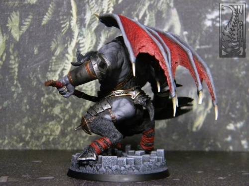 Great Axe Malacant, Servile Champion of Dis from Mierce Miniatures.Alternative miniature for the Dae