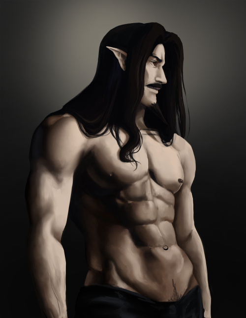 More practice painting to learn not to yeet my entire computer. Have a hot vampire for thanksgiving,