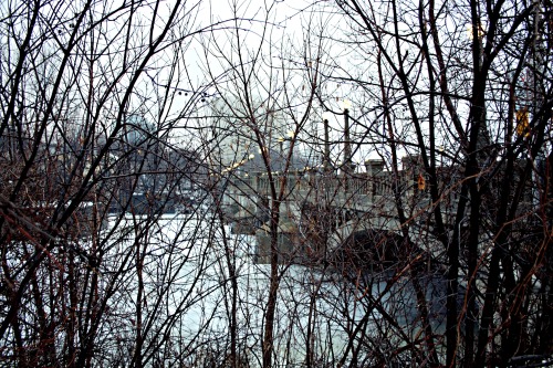 Cummings Bridge during Winter 