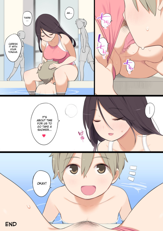 Pool de Deatta Oneesan to Ecchi na Kankei ni Nacchau Ohanashi! Hentai manga!