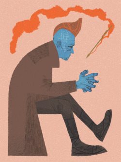 proppriety:Yondu is easily my favourite Marvel character! I’ve been wanting to draw him for such a long time!