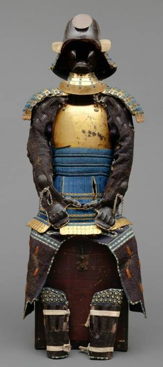 Gilded suit of armor, Japanese, 19th century.from Oriental Auctions